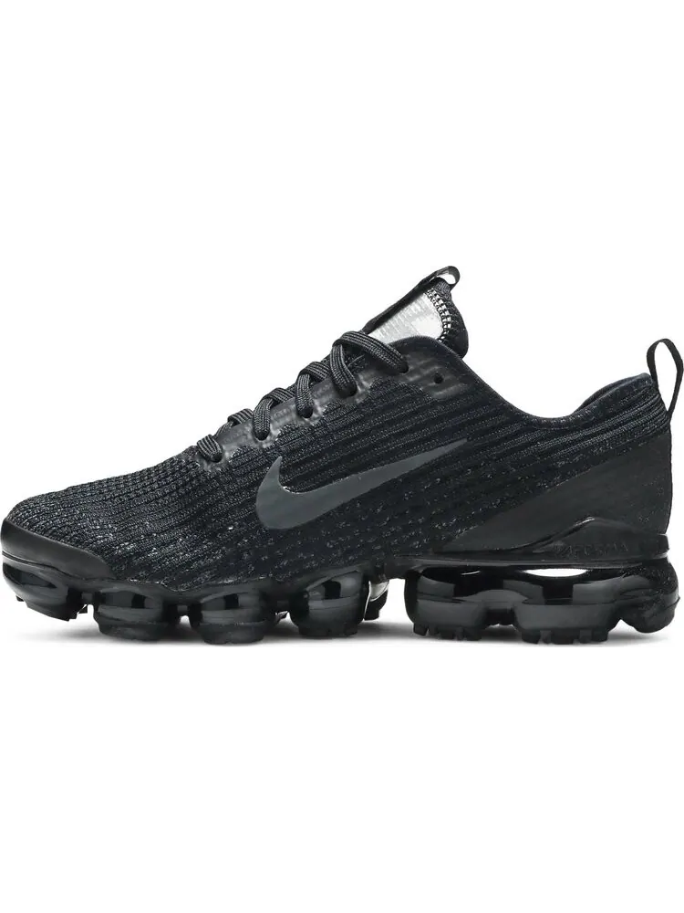 Кроссовки Nike Air VaporMax Flyknit 3 GS 'Black Anthracite' — изображение 3 из 8, черный