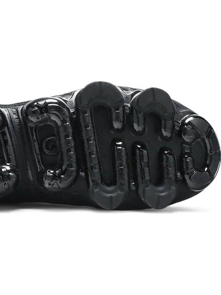 Кроссовки Nike Air VaporMax Flyknit 3 GS 'Black Anthracite' — изображение 5 из 8, черный