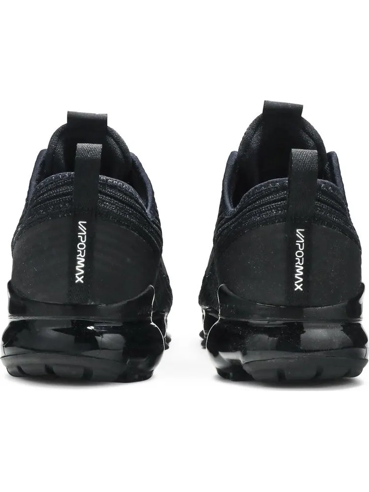 Кроссовки Nike Air VaporMax Flyknit 3 GS 'Black Anthracite' — изображение 6 из 8, черный