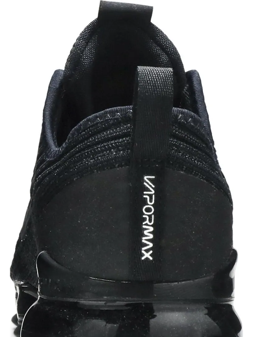 Кроссовки Nike Air VaporMax Flyknit 3 GS 'Black Anthracite' — изображение 7 из 8, черный