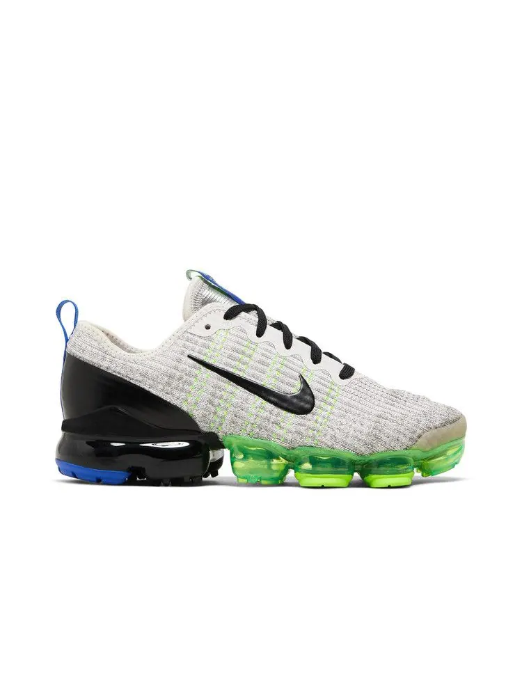 Кроссовки Nike Air VaporMax Flyknit 3 GS 'Vast Grey Stucco' — изображение 2 из 9