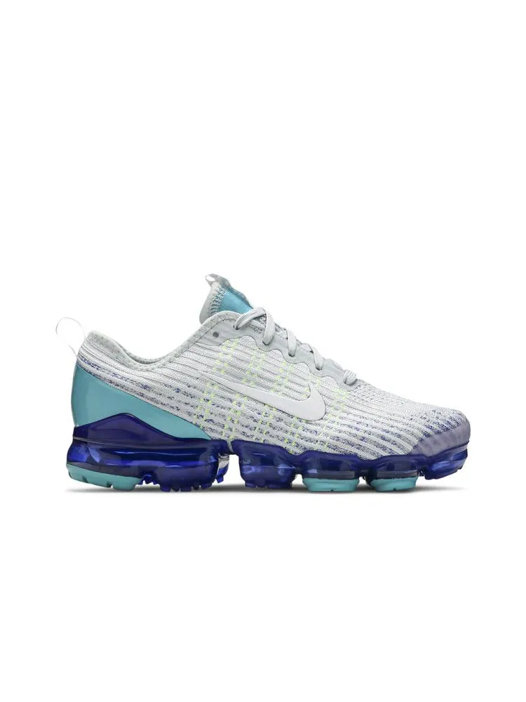 Кроссовки Nike Air VaporMax Flyknit 3 GS 'Oracle Aqua' — изображение 2 из 9