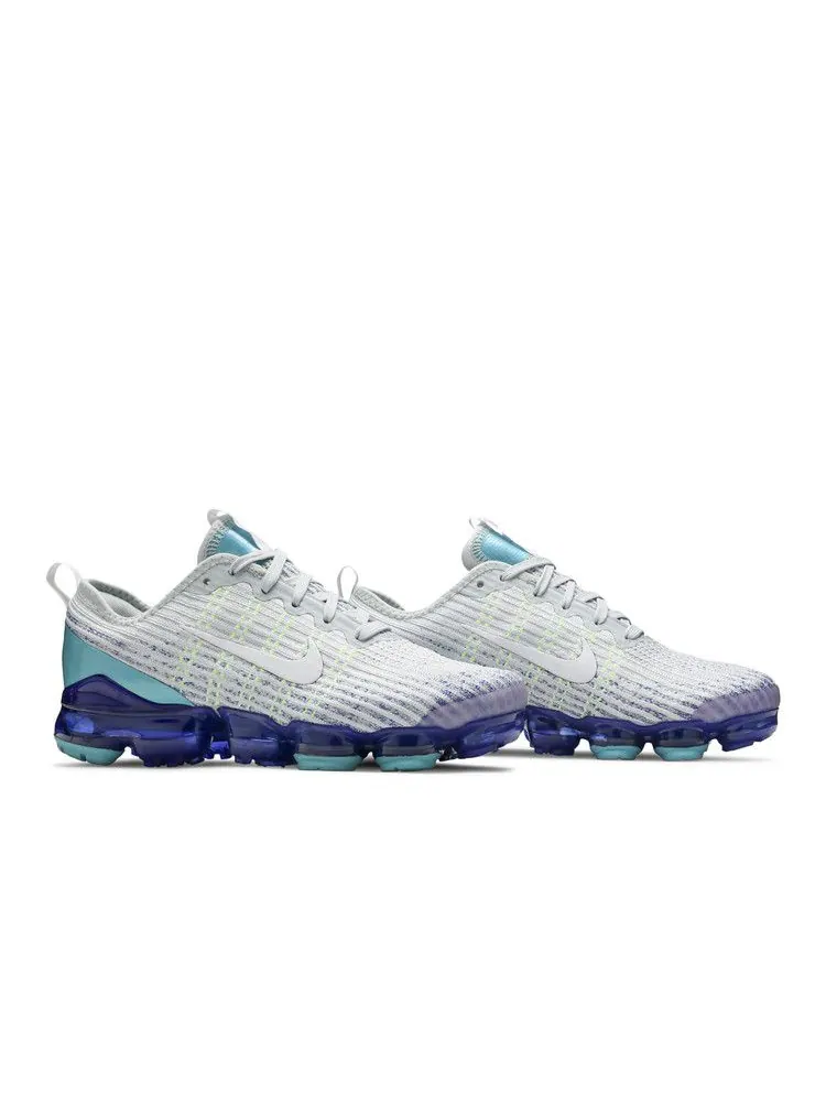 Кроссовки Nike Air VaporMax Flyknit 3 GS 'Oracle Aqua' — изображение 9 из 9