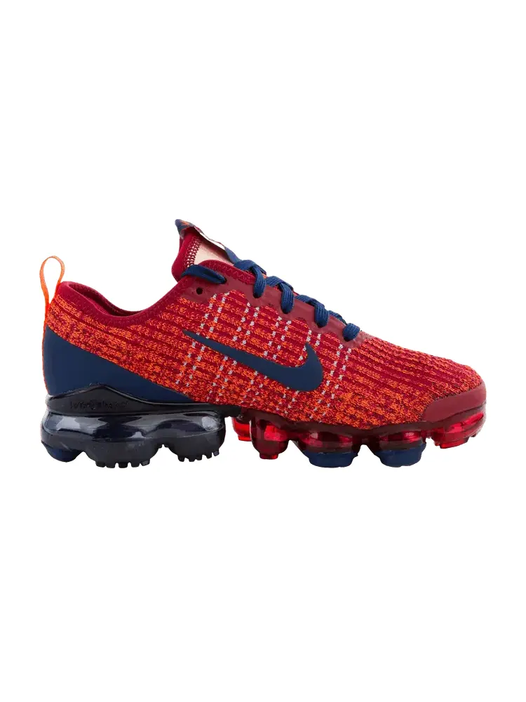 Кроссовки Air VaporMax Flyknit 3 GS 'Noble Red Blue' — изображение 1 из 1, красный синий