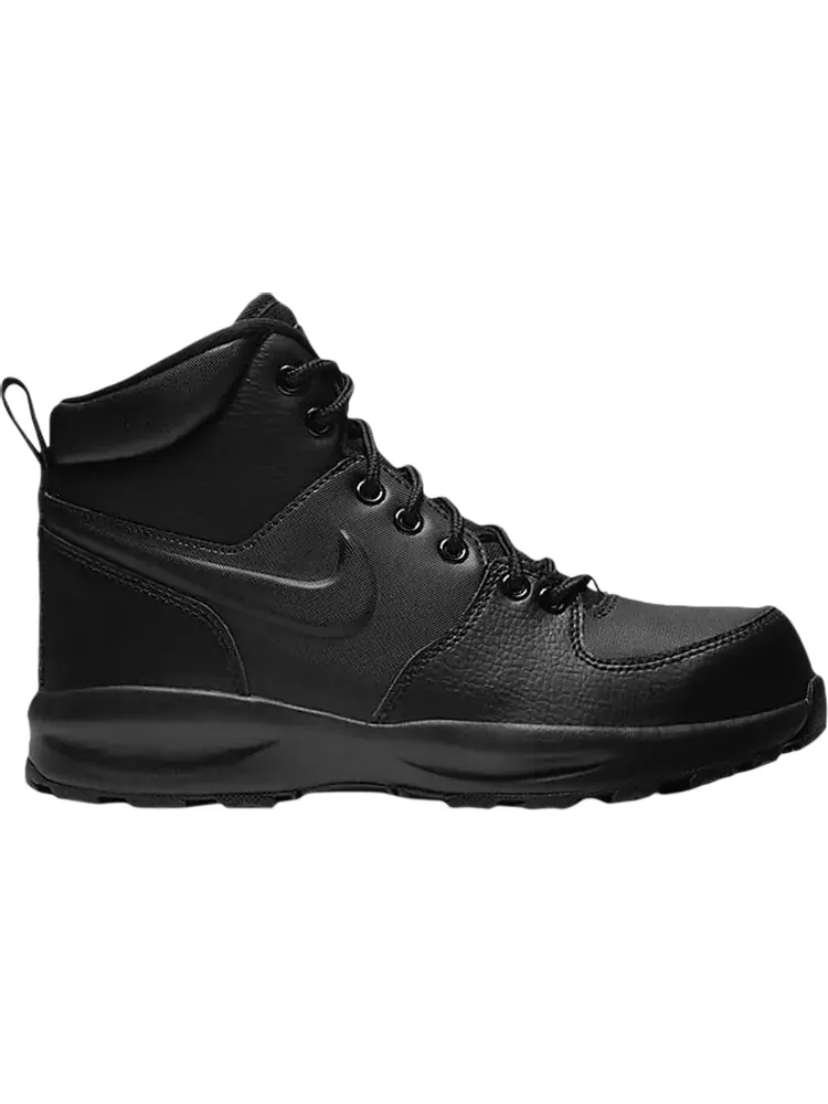 Ботинки Nike Manoa Leather GS 'Triple Black'