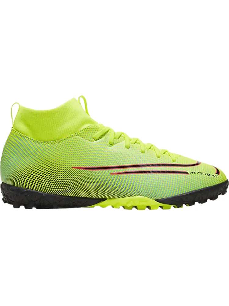 Кроссовки Nike Mercurial Superfly 7 Academy MDS TF PS 'Lemon Venom Aurora' — изображение 1 из 1, желтый