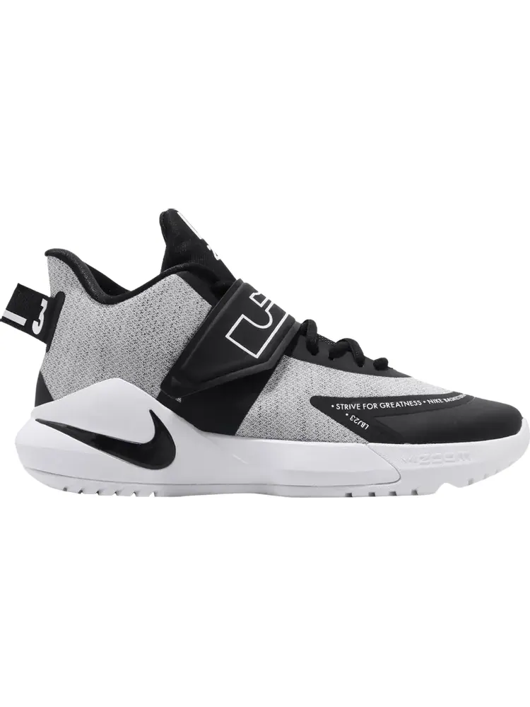 Кроссовки Nike LeBron Ambassador 12 'Black White' — изображение 1 из 1, черный