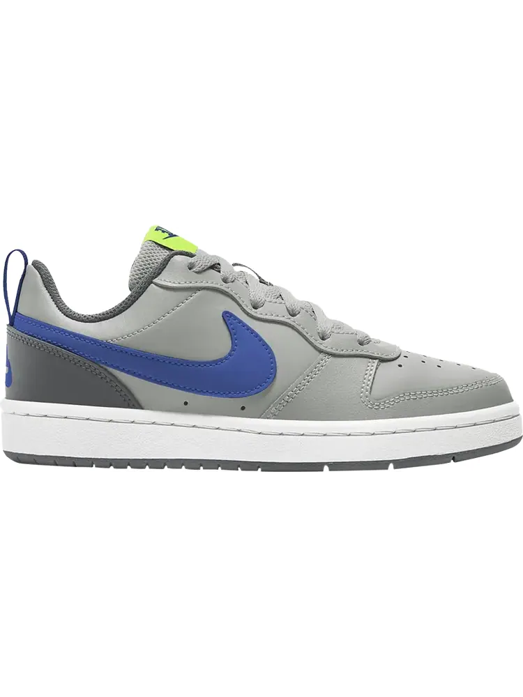 Кроссовки Nike Court Borough Low 2 GS 'Grey Fog Game Royal' — изображение 1 из 1, серый
