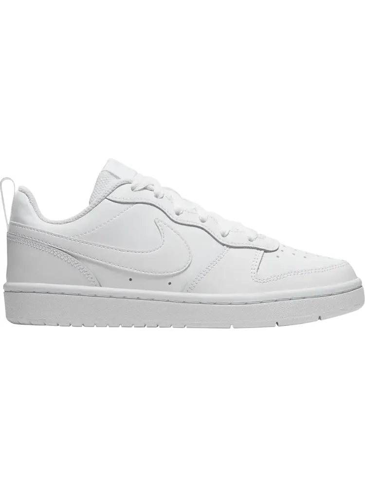 Кроссовки Nike Court Borough Low 2 GS 'Triple White' — изображение 1 из 1, белый