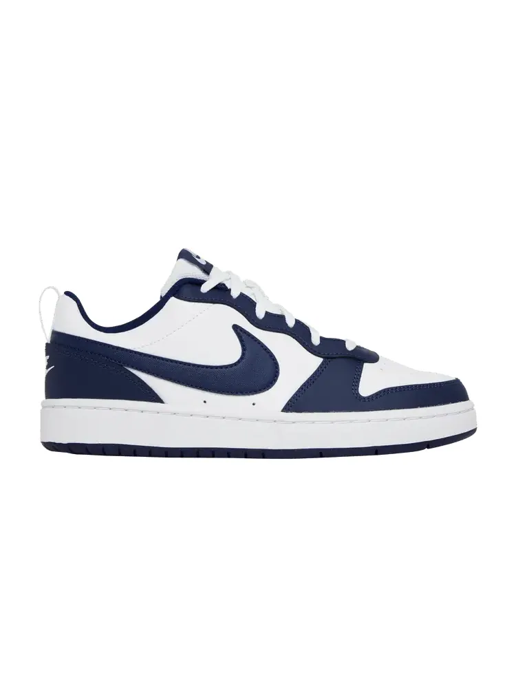 Кроссовки Nike Court Borough Low 2 GS 'White Signal Blue' — изображение 1 из 9, белый/синий/синий