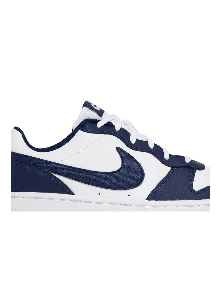 Кроссовки Nike Court Borough Low 2 GS 'White Signal Blue' — изображение 3 из 9, белый/синий/синий