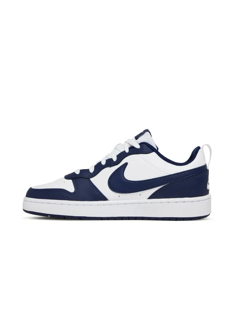 Кроссовки Nike Court Borough Low 2 GS 'White Signal Blue' — изображение 4 из 9, белый/синий/синий