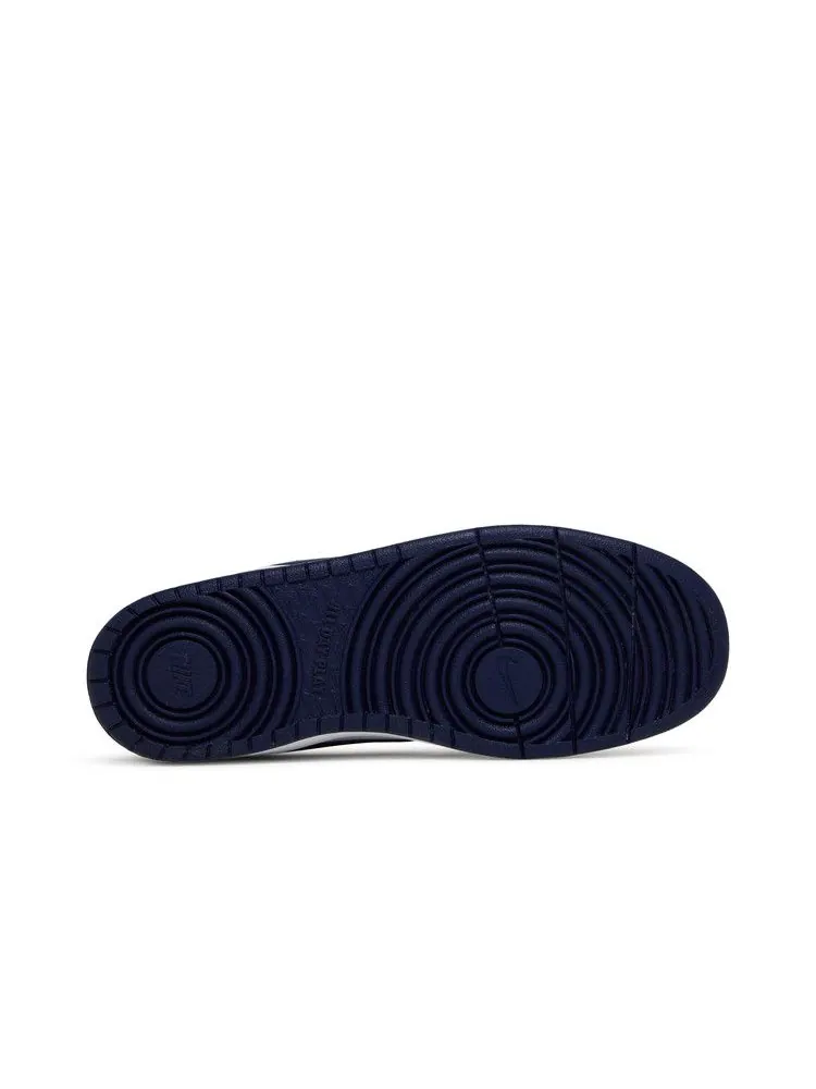 Кроссовки Nike Court Borough Low 2 GS 'White Signal Blue' — изображение 5 из 9, белый/синий/синий