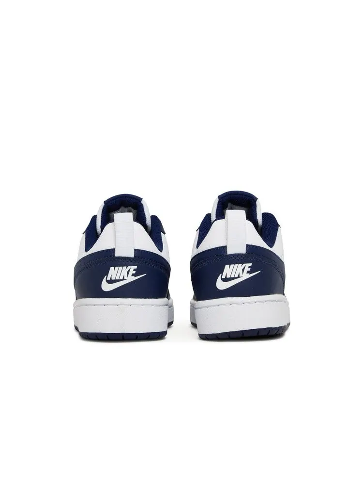 Кроссовки Nike Court Borough Low 2 GS 'White Signal Blue' — изображение 7 из 9, белый/синий/синий