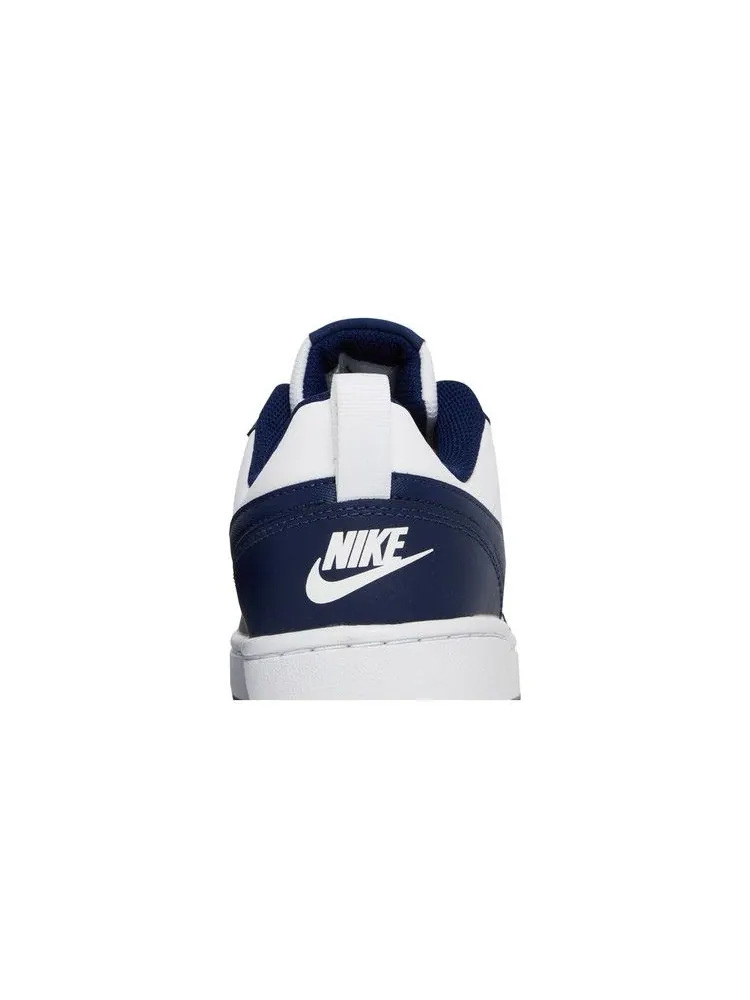 Кроссовки Nike Court Borough Low 2 GS 'White Signal Blue' — изображение 8 из 9, белый/синий/синий