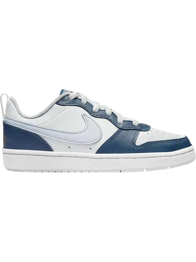 Кроссовки Nike Court Borough Low 2 SE GS 'White Valerian Blue' — изображение 1 из 1, белый