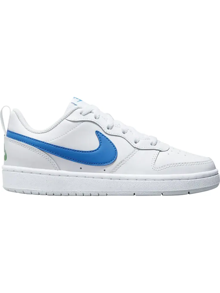 Кроссовки Court Borough Low 2 GS 'White Photo Blue' — изображение 1 из 1, белый