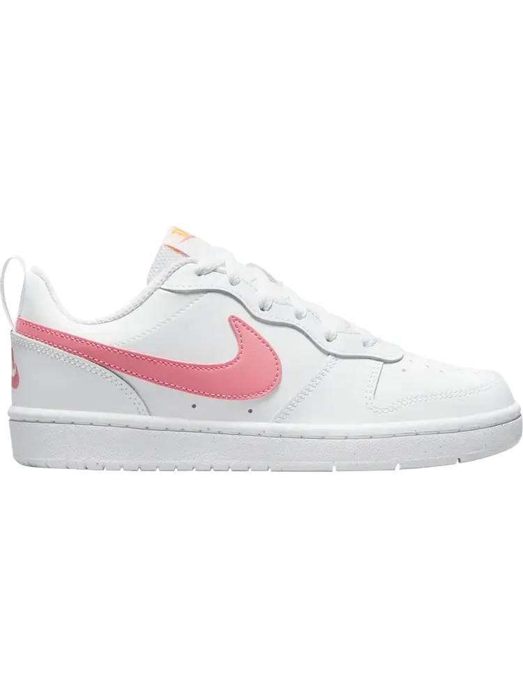 Кроссовки Court Borough Low 2 GS 'White Coral Chalk' — изображение 1 из 1, белый