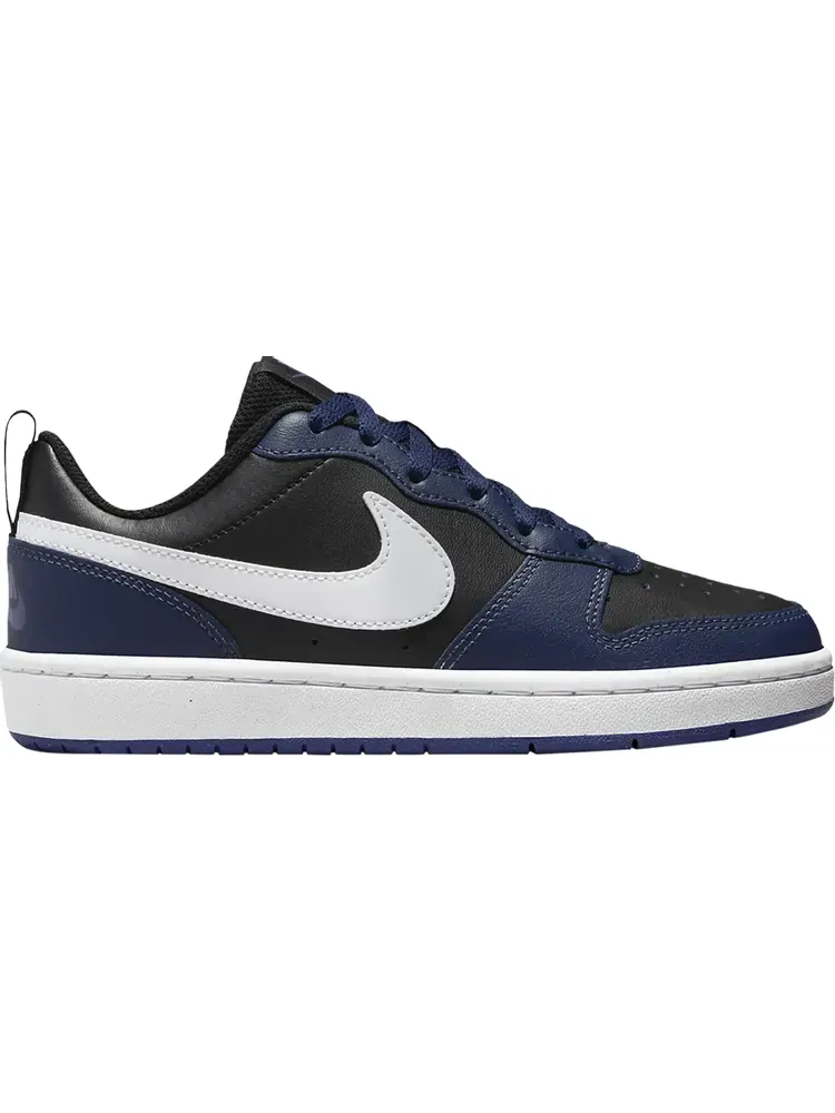 Кроссовки Nike Court Borough Low 2 GS 'Midnight Navy Black' — изображение 1 из 1, синий