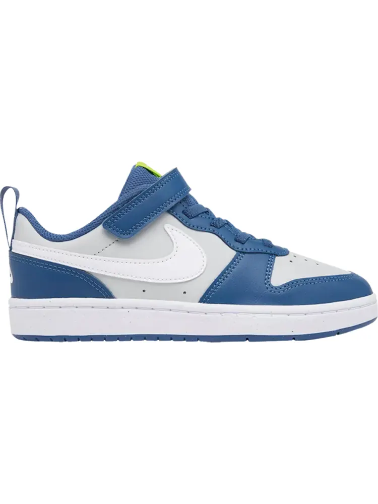 Кроссовки Nike Court Borough Low 2 PS 'Grey Fog Mystic Navy' — изображение 1 из 1, серый