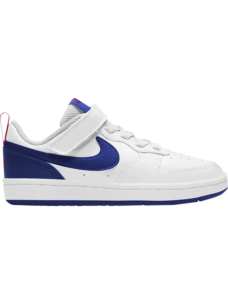 Кроссовки Nike Court Borough Low PS 'White Deep Royal' — изображение 1 из 1, белый