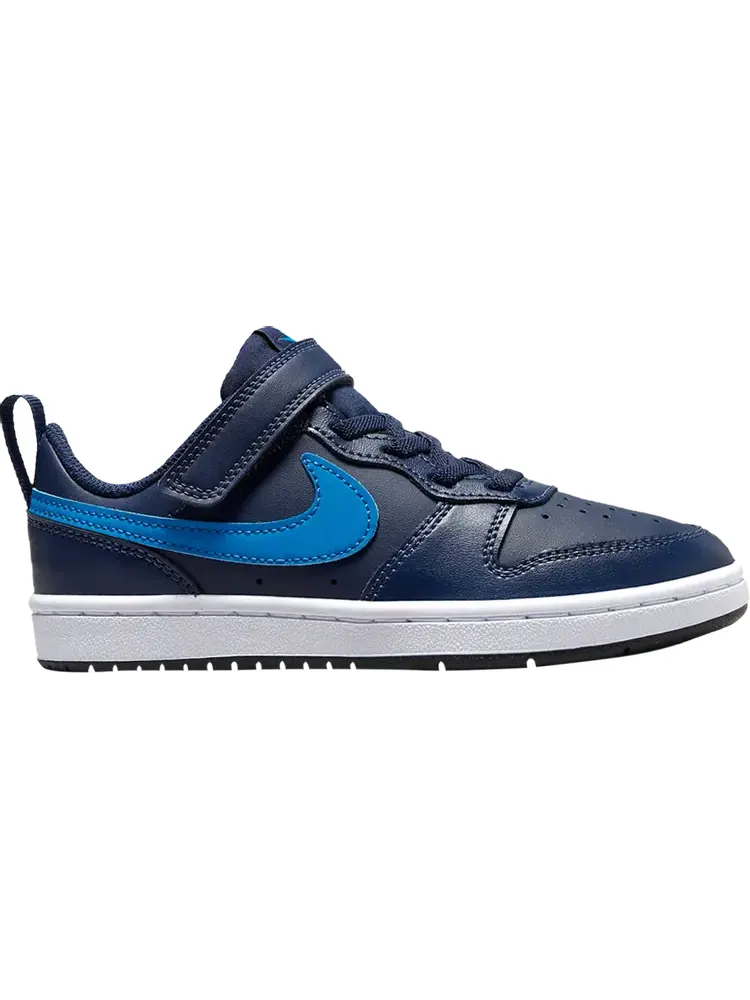 Кроссовки Nike Court Borough Low 2 PS 'Midnight Navy Imperial Blue' — изображение 1 из 1, синий