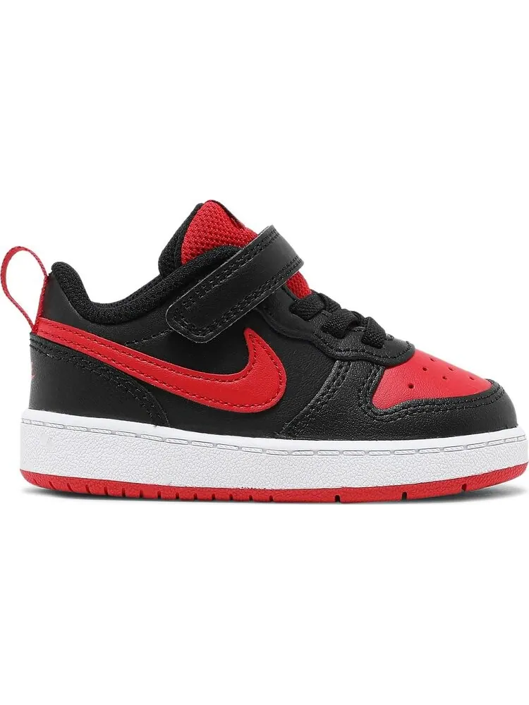 Кроссовки Nike Court Borough Low 2 TDV 'Bred' — изображение 1 из 8, красный