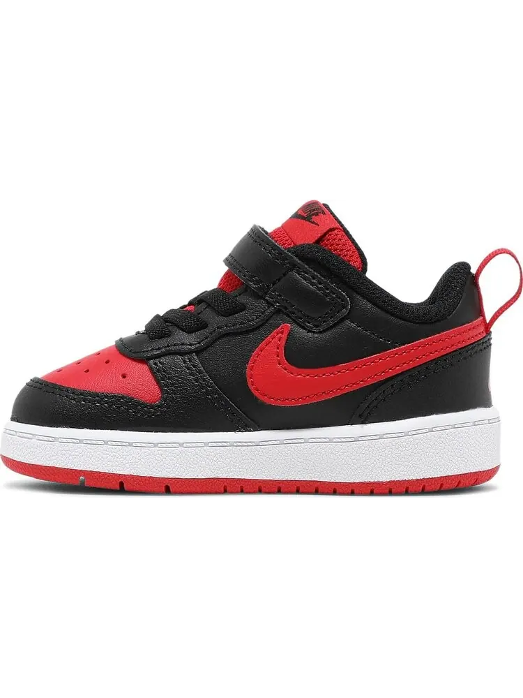 Кроссовки Nike Court Borough Low 2 TDV 'Bred' — изображение 3 из 8, красный