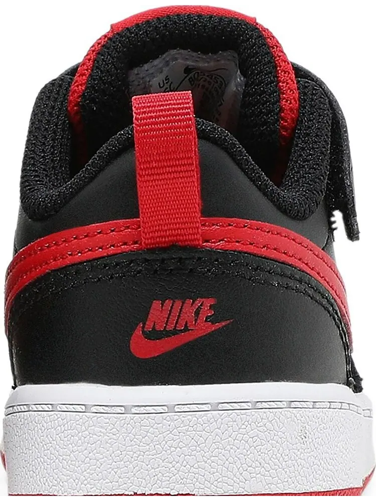 Кроссовки Nike Court Borough Low 2 TDV 'Bred' — изображение 7 из 8, красный
