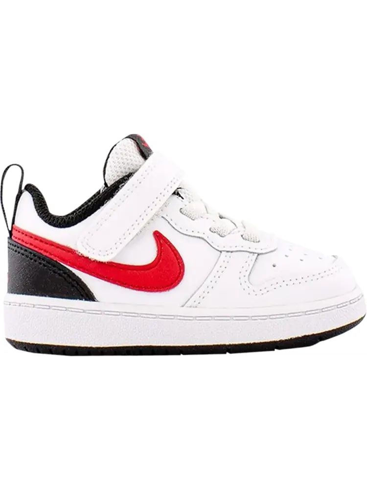 Кроссовки Nike Court Borough Low 2 TD 'White University Red' — изображение 1 из 1, белый