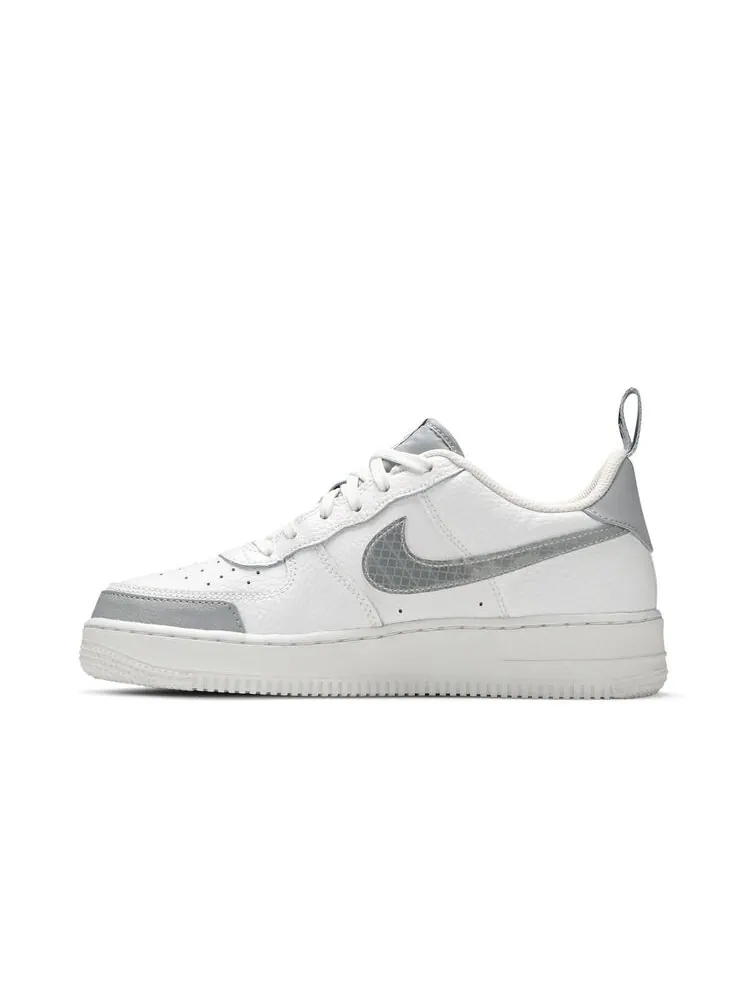Кроссовки Nike Air Force 1 LV8 2 GS White Wolf Grey — изображение 3 из 6, белый серый