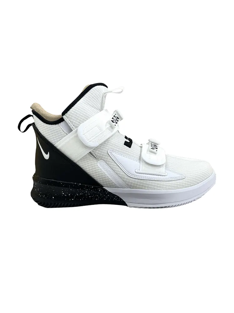 Кроссовки Nike LeBron Soldier 13 TB 'White Black' — изображение 1 из 1, белый/черный/черный