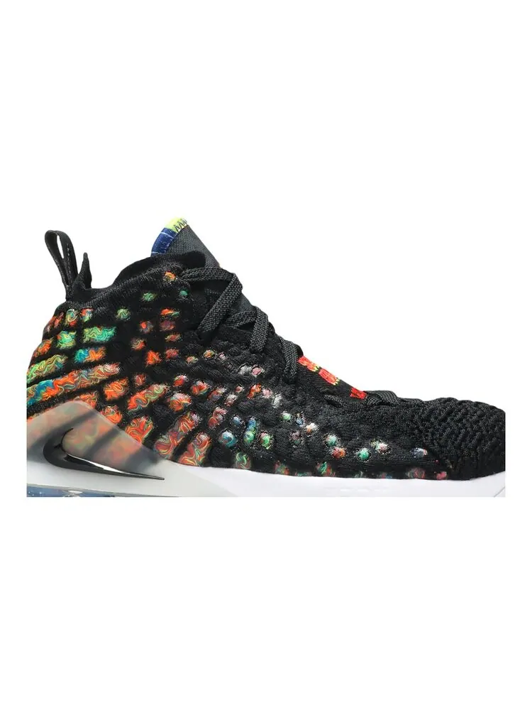 Кроссовки Nike LeBron 17 GS — изображение 2 из 4, черный