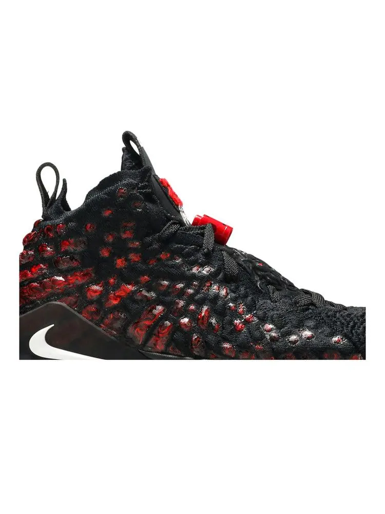 Кроссовки Nike LeBron 17 GS 'Infrared VI' — изображение 3 из 9, черный/белый/красный