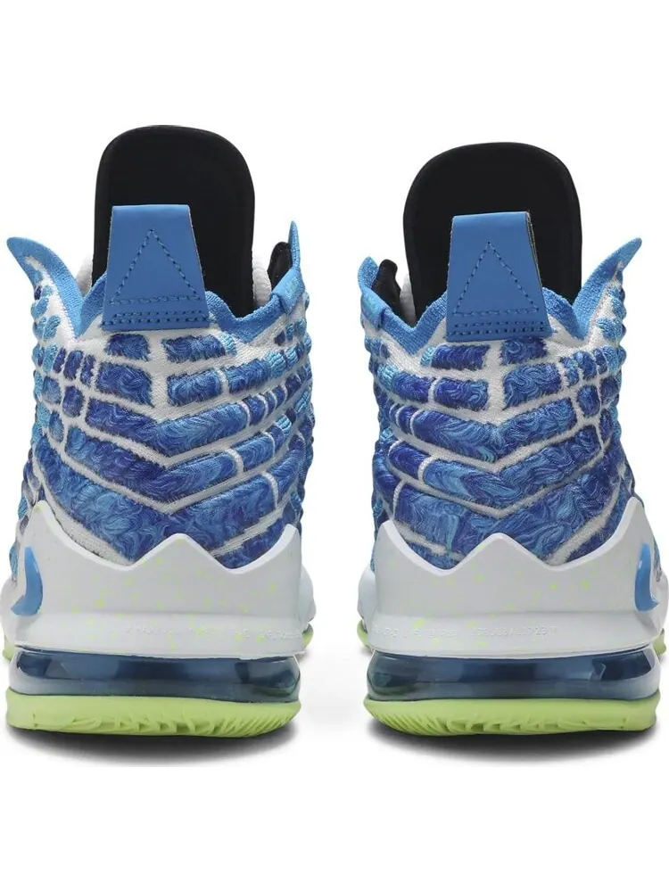 Кроссовки Nike LeBron 17 GS 'Sprite' — изображение 6 из 8, синий