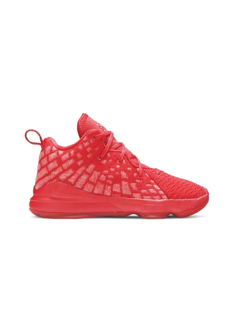 Кроссовки Nike LeBron 17 BP 'Red Carpet' — изображение 2 из 9, красный/красный
