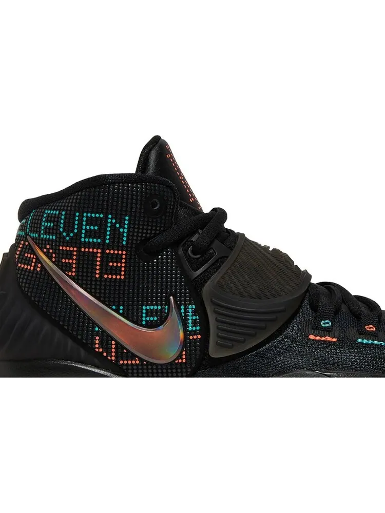 Кроссовки Nike Kyrie 6 GS 'Shot Clock' — изображение 2 из 8, черный