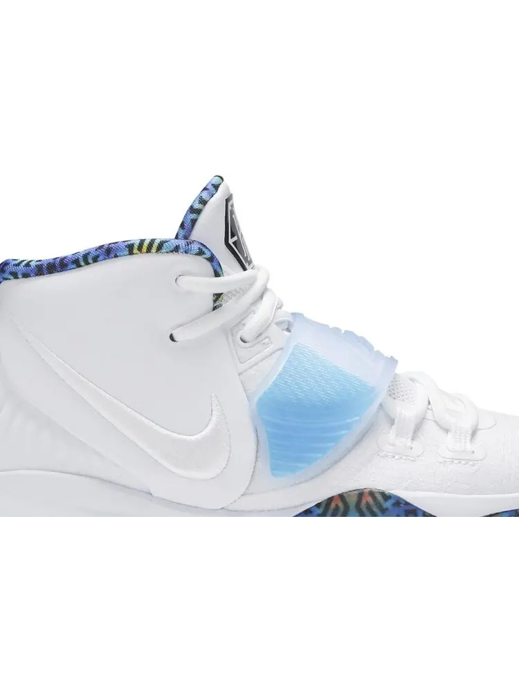 Кроссовки Nike Kyrie 6 GS 'Sapphire' — изображение 2 из 8, белый