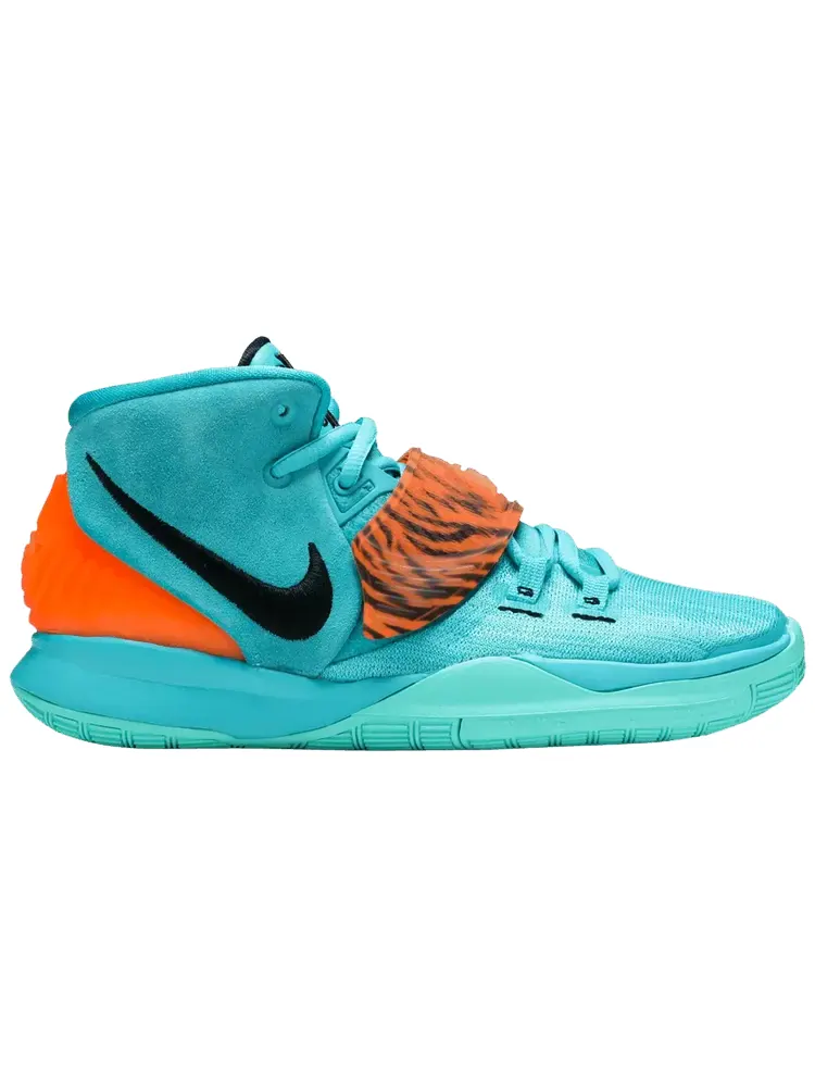 Кроссовки Nike Kyrie 6 GS 'Oracle Aqua' — изображение 1 из 1, бирюзовый