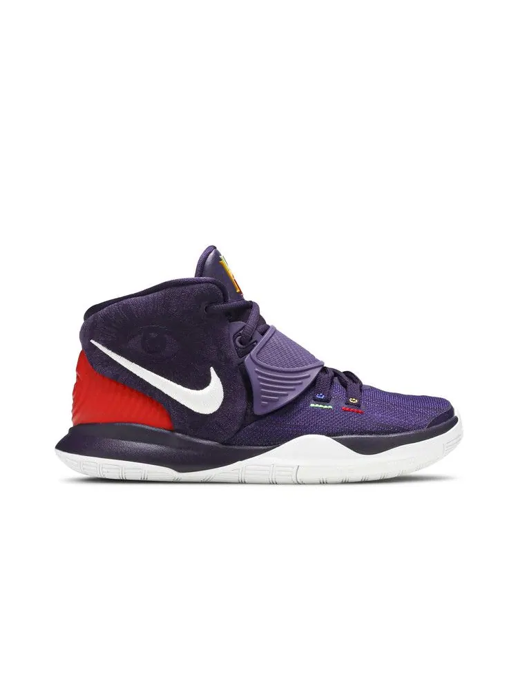 Кроссовки Nike Kyrie 6 PS 'Enlightenment' — изображение 2 из 9, фиолетовый/мульти-/белый