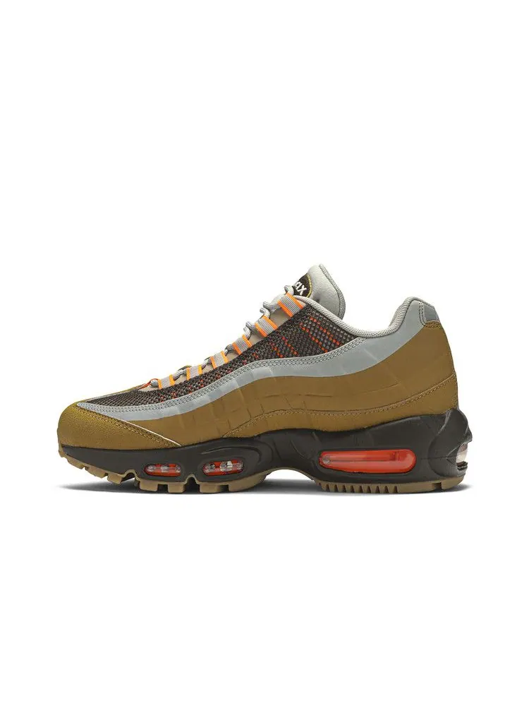 Кроссовки Nike Air Max 95 'Wheat Brown' — изображение 4 из 9, желто-коричневый