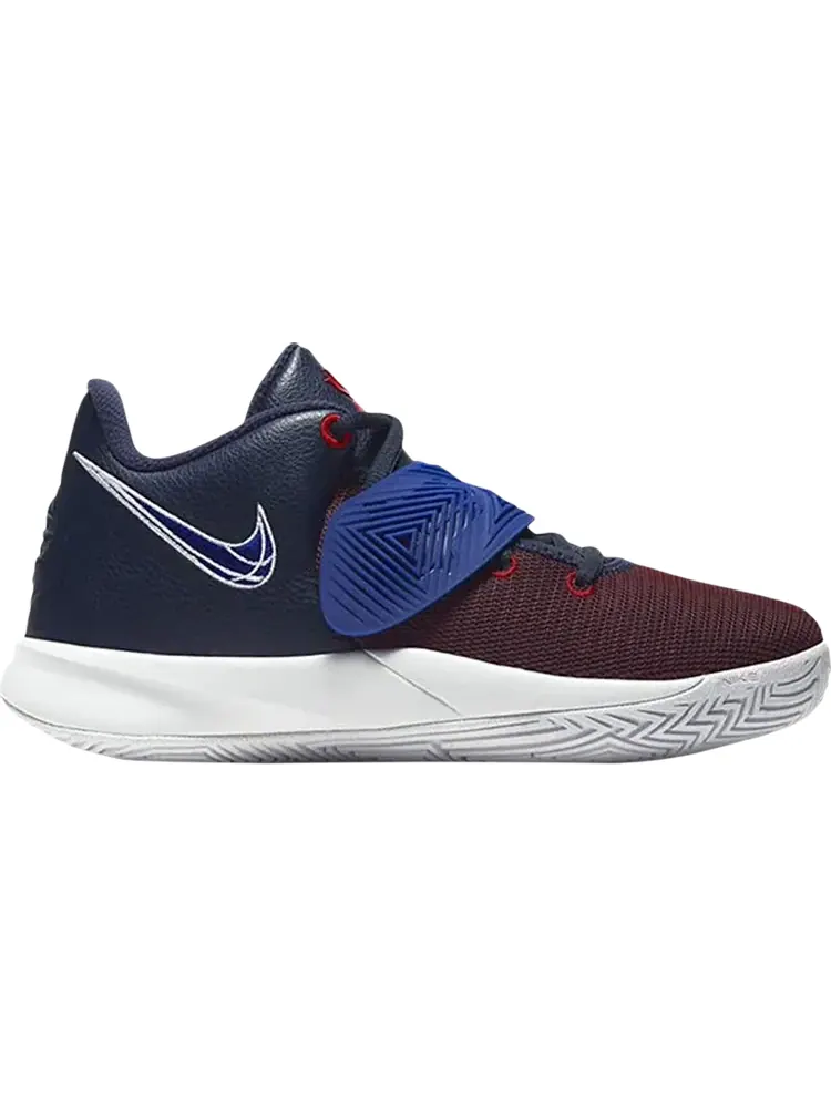 Кроссовки Nike Kyrie Flytrap 3 GS 'Obsidian Gym Red' — изображение 1 из 1, синий