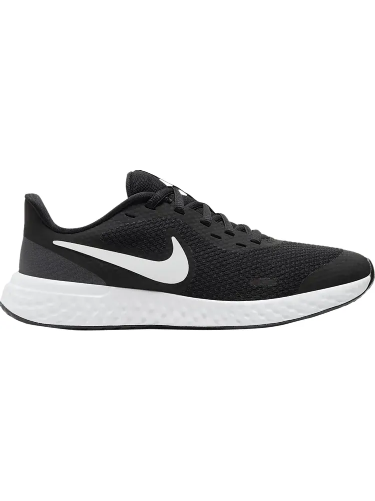 Кроссовки Nike Revolution 5 GS 'Black White' — изображение 1 из 1, черный