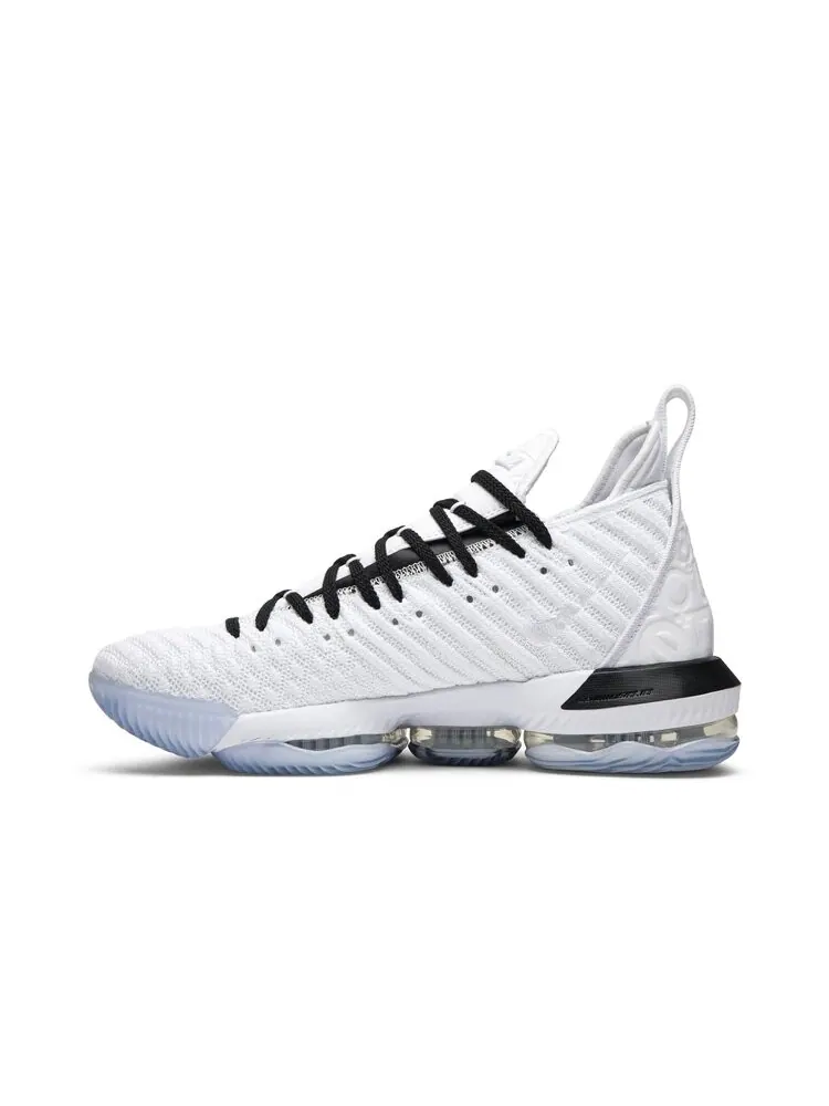 Кроссовки Nike LeBron 16 'Equality - Black White' — изображение 3 из 4, белый