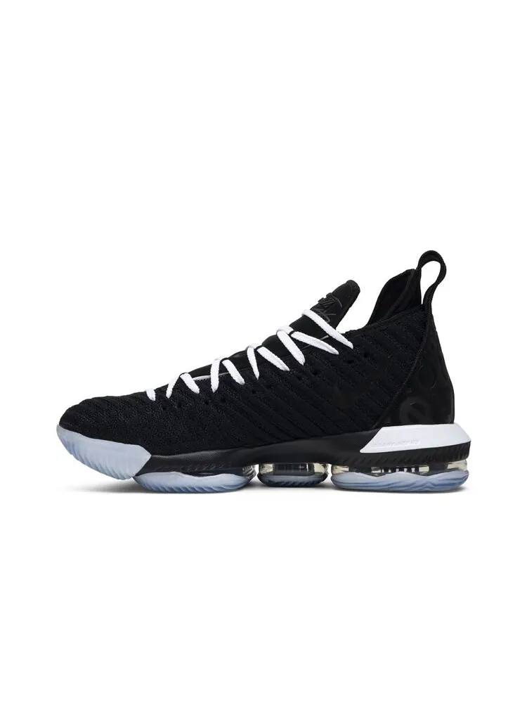Кроссовки Nike LeBron 16 'Equality - White Black' — изображение 3 из 4, черный