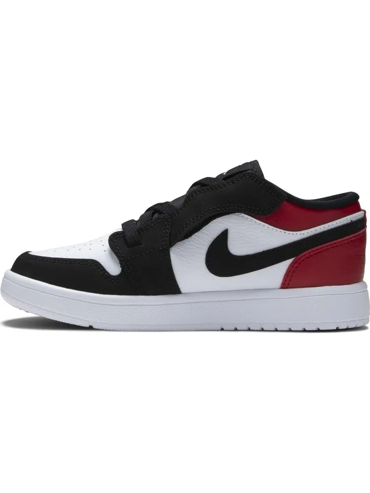Кроссовки Air Jordan 1 Low Alt PS Black Toe — изображение 3 из 8, белый