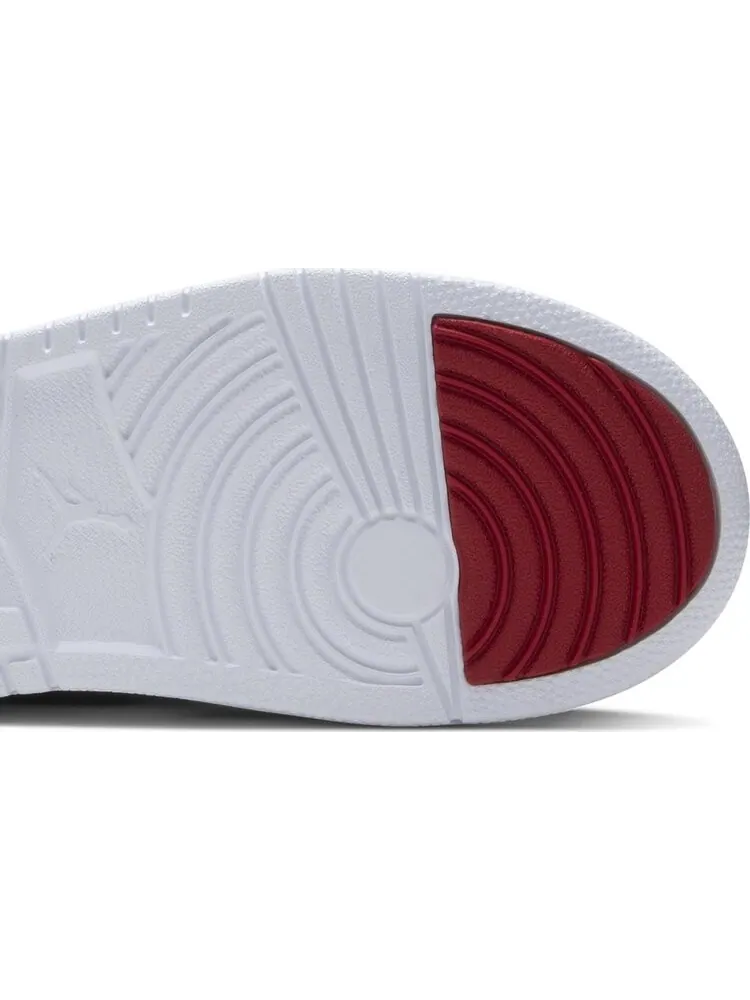 Кроссовки Air Jordan 1 Low Alt PS Black Toe — изображение 5 из 8, белый