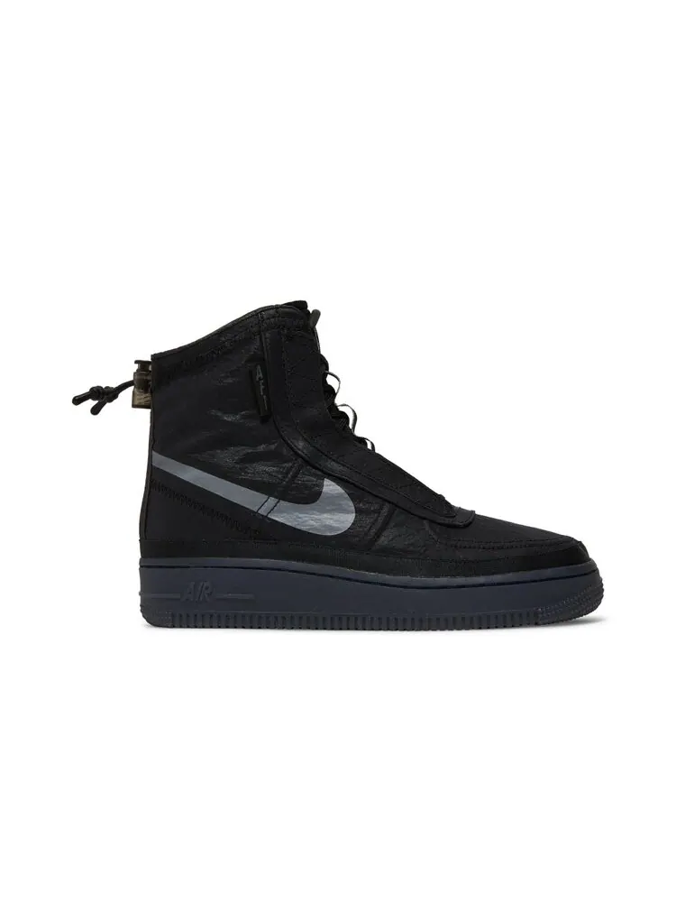 Кроссовки Nike Wmns Air Force 1 High Shell — изображение 1 из 4, черный