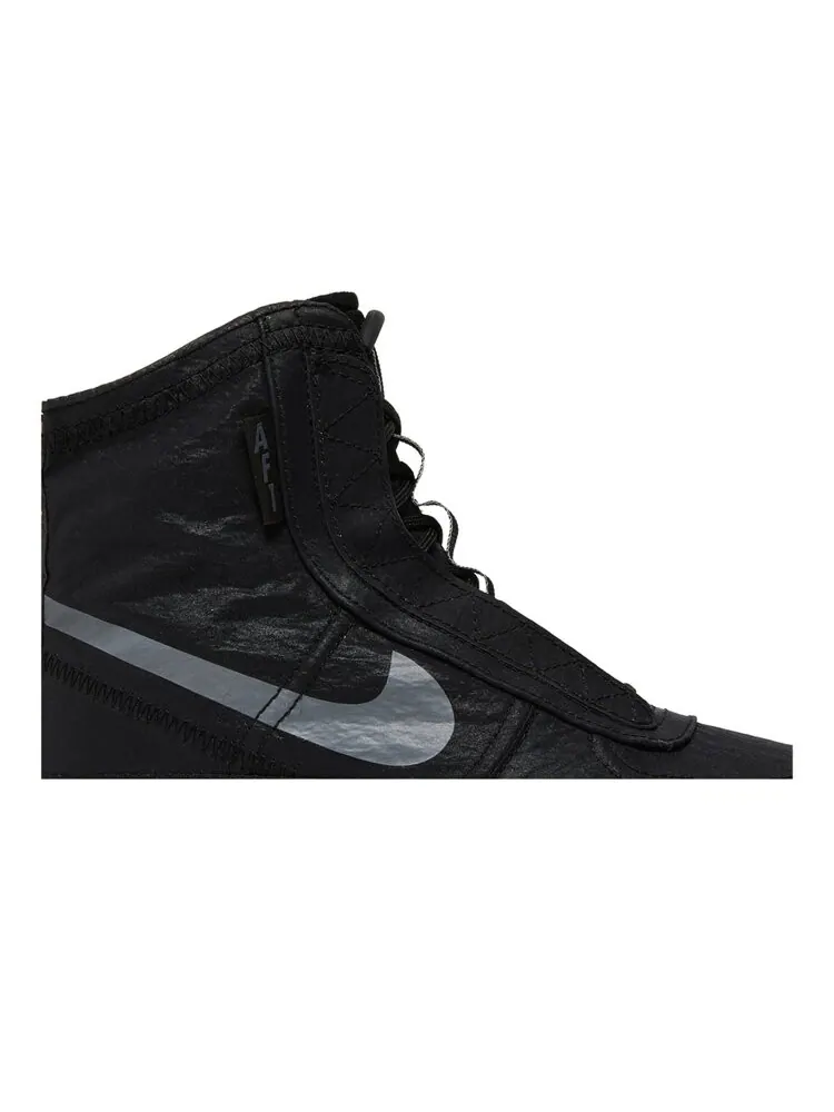 Кроссовки Nike Wmns Air Force 1 High Shell — изображение 2 из 4, черный