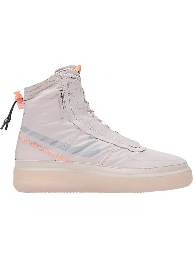 Кроссовки Nike Wmns Air Force 1 High Shell 'Platinum Violet' — изображение 1 из 1, белый
